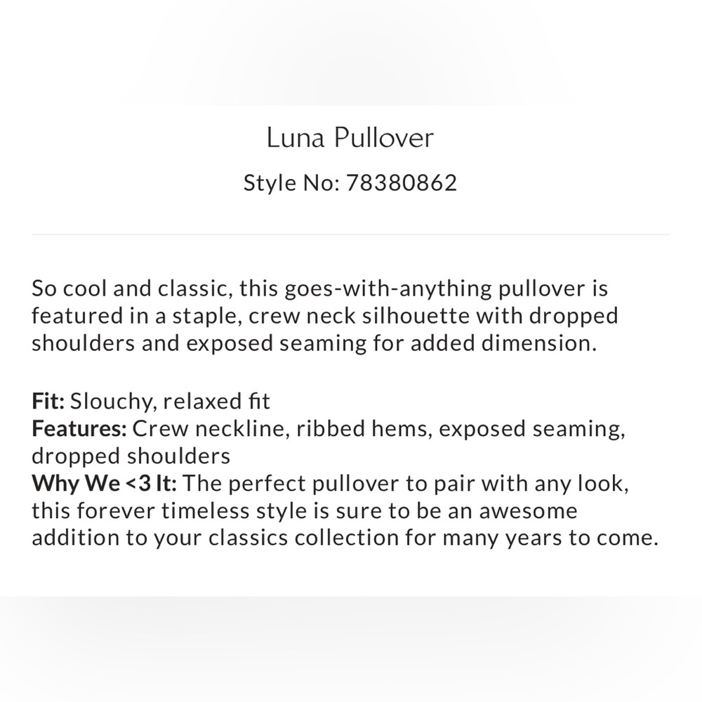 Free People Luna Pullover in White / XS - Picture 2 of 10